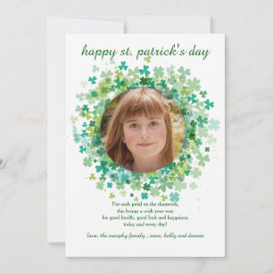 Shamrock Ram St. Patrick's Day Card Kort