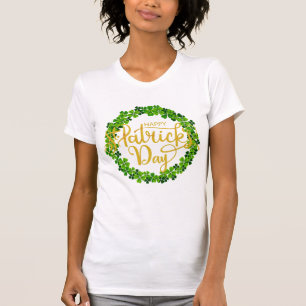 Shamrock Ring - Lycklig St. Patrick's Day T Shirt