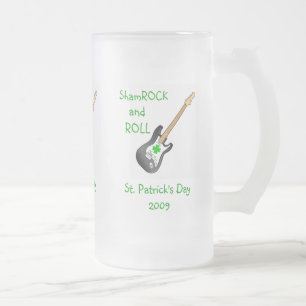 ShamROCK & Roll Beer Mugg