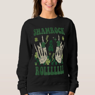 SHAMROCK & ROLLLLLL Heavy Metal Punk Rock St Patri T Shirt