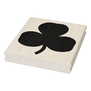 Shamrock Rubber Art Frimärke Stämpel