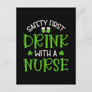 Shamrock Safety först Drink med en sjuksköterska Tilläggskort