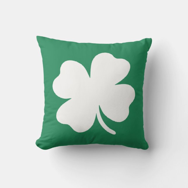 Shamrock Saint Patricks Day Ireland Kudde (Framsida)