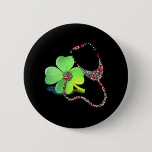 Shamrock Saint Patricks Day Registered Nurse Tee Knapp