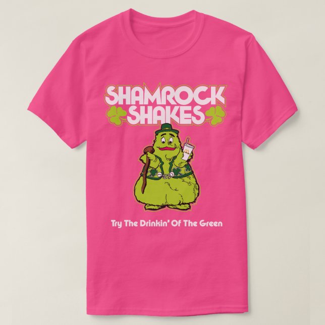 Shamrock Shakes T Shirt (Design framsida)