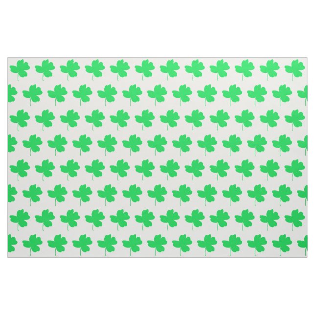 Shamrock Shamrocks Fabric Grönt Tyg (Yard)