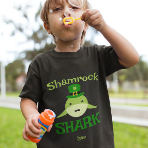 Shamrock Shark St. Patrick's Day T Shirt