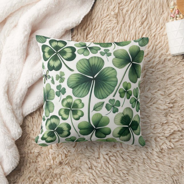 Shamrock Shuffle Kudde (Filt)