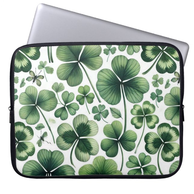 Shamrock Shuffle Laptop Fodral (Framsidan)