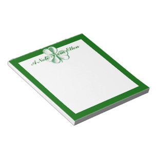Shamrock Sketch Anteckningsblock