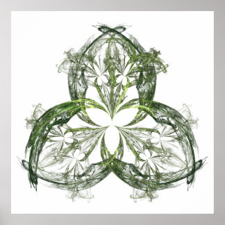 Shamrock Snöre Poster