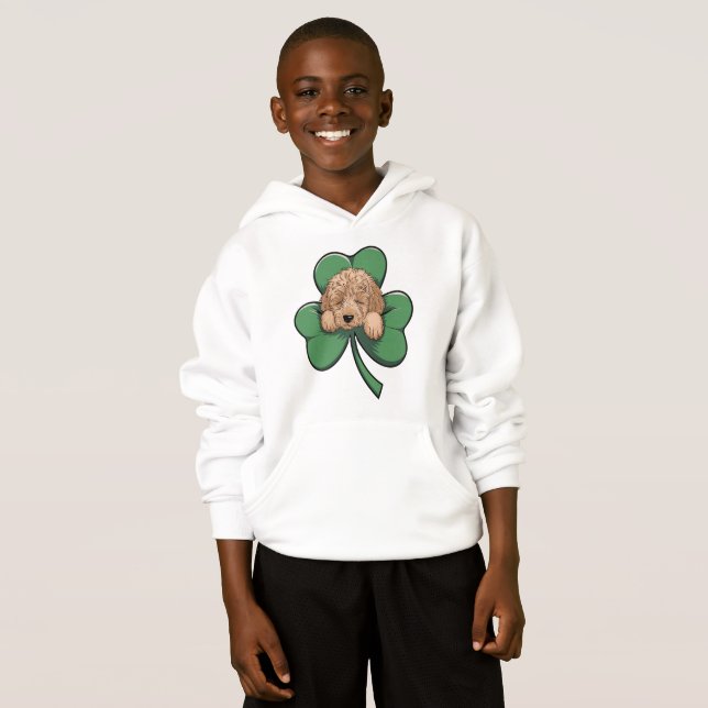 Shamrock Snuggles T Shirt (Hel framsida)