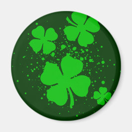 Shamrock Spatter Magnet