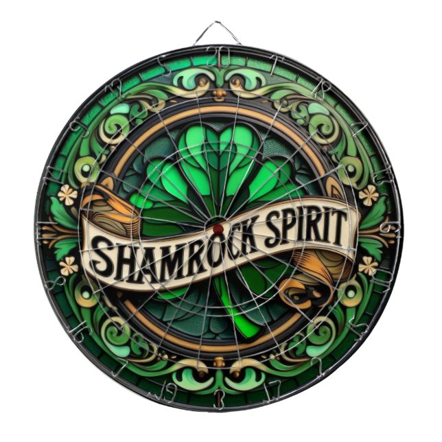 Shamrock Spirit Dartboard Darttavla (Framsidan)
