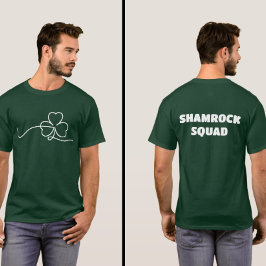 Shamrock Squad Clover St Patrick’s T-Shirt blir