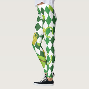 Shamrock St. Patrick Day Leggings