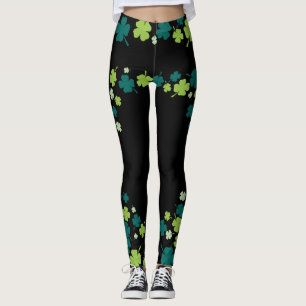 Shamrock St. Patrick Day Leggings
