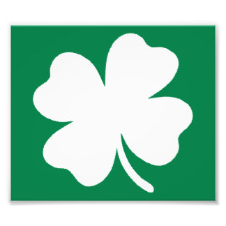 Shamrock St patricks day Ireland Fototryck