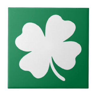Shamrock St patricks day Ireland Kakelplatta