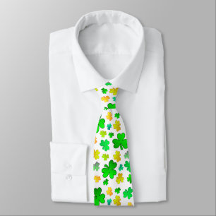 Shamrock St. Patrick's Day Tie Slips