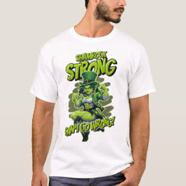 Shamrock Strong kan inte gå fel på Emerald Orc T Shirt