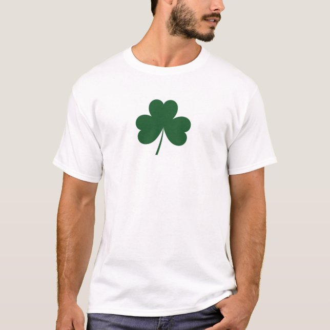 Shamrock/Sts Patrick dag T-shirt (Framsida)