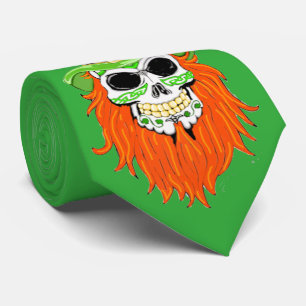 Shamrock Sugar Skull Slips