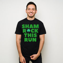 Shamrock This Run, St. Patrick's Day Löparpresent T Shirt