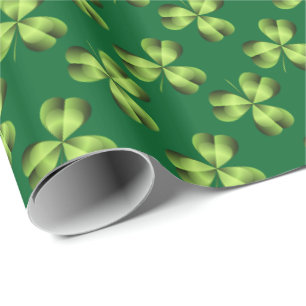 Shamrock Three Löv Klöver Graphic Presentpapper