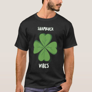 Shamrock Vibes Fyrklöverskafton St. Paddy's Day T Shirt