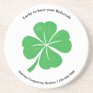 Shamrock-vintage, omstörtande verkstad marknadsf underlägg