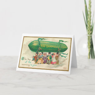 Shamrock Vintage St. Patrick's Day Kort