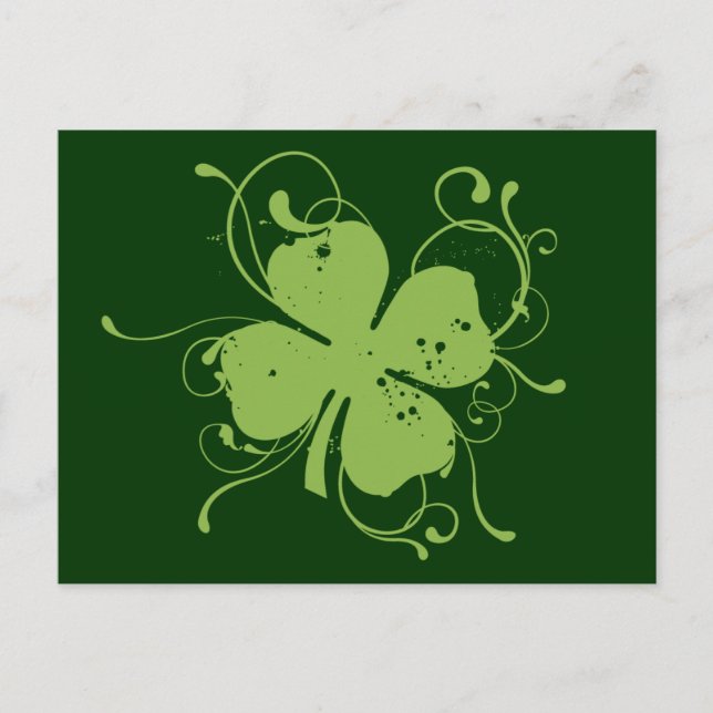 Shamrock Vykort (Framsida)