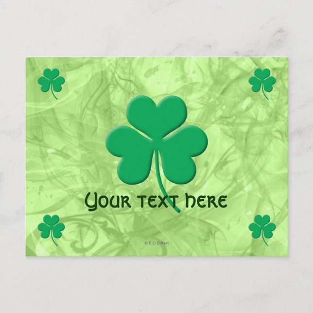 Shamrock Vykort (Framsida)
