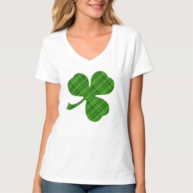 Shamrock Women's Bella 3/4 Sleeve Raglan T-Shirt (Framsida)