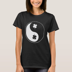 Shamrock Yin Yang Tröja Yoga Meditation St Patrick