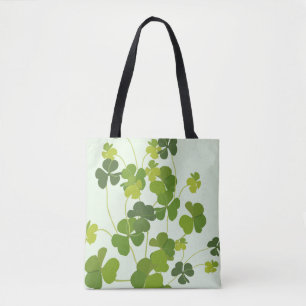 Shamrockbukett, st patrick's day tygkasse