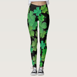 Shamrockdamasker (anpassadet) leggings