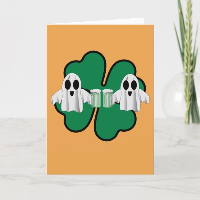 Shamrocked and Sheet-faced Kort (Framsida)