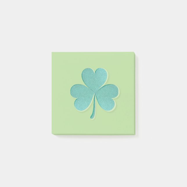 Shamrocken postar det post-it block (Framsida)