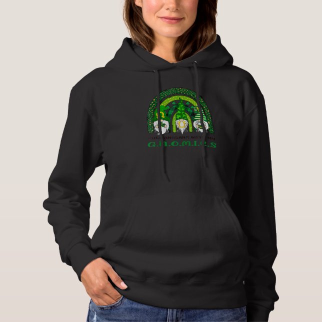 Shamrockin med mina domäner Irish Rainbow Leopard T Shirt (Framsida)