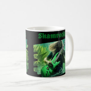 Shamrockin vid Beach Kaffemugg