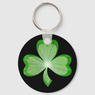 Shamrockkeychainsvart Nyckelring
