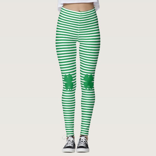 Shamrockknä Leggings (Framsida)