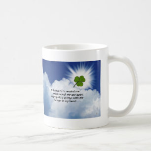 Shamrockminnesmärke Kaffemugg