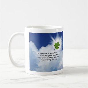Shamrockminnesmärke Kaffemugg