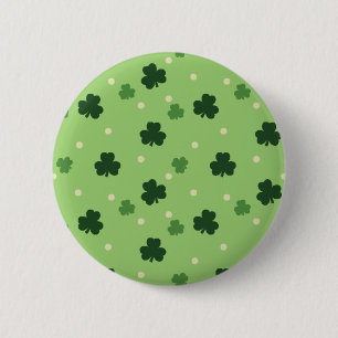 Shamrockmönster knäppas knapp