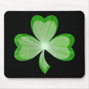 Shamrockmousepadsvart Musmatta