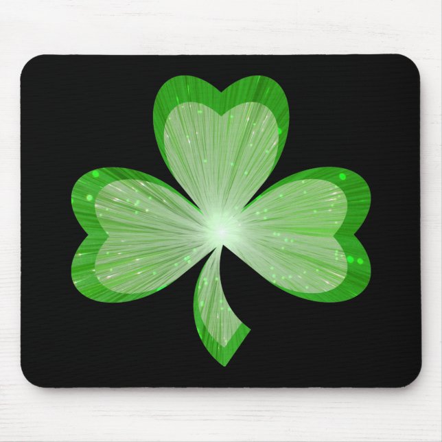 Shamrockmousepadsvart Musmatta (Framsidan)