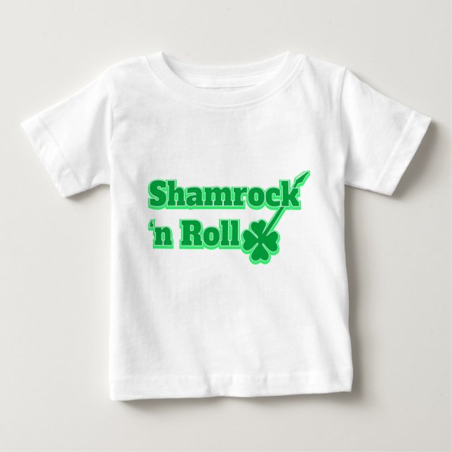 Shamrock'n Roll T Shirt (Framsida)